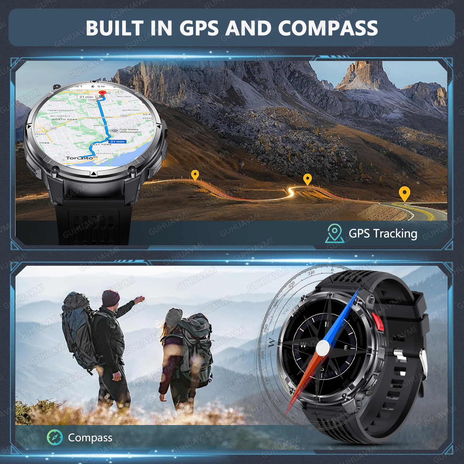 2026 nuevo T-Rex3 Ultra 1100Ma - Smartwatch Watches For Men With Gps reseña y precio