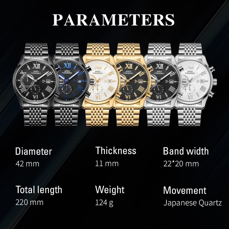 Forsining AF2502S Reloj de cua - Smartwatch Branded Watches For Men reseña y precio