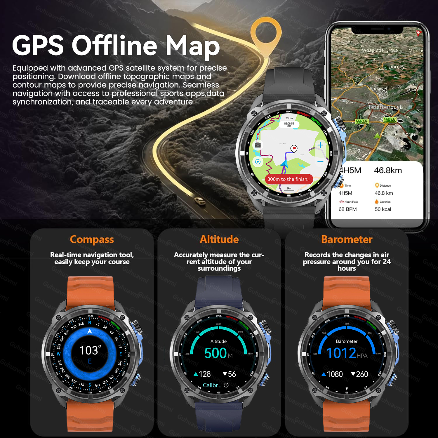 Nuevo reloj inteligente milita - Smartwatch Branded Watches For Men reseña y precio