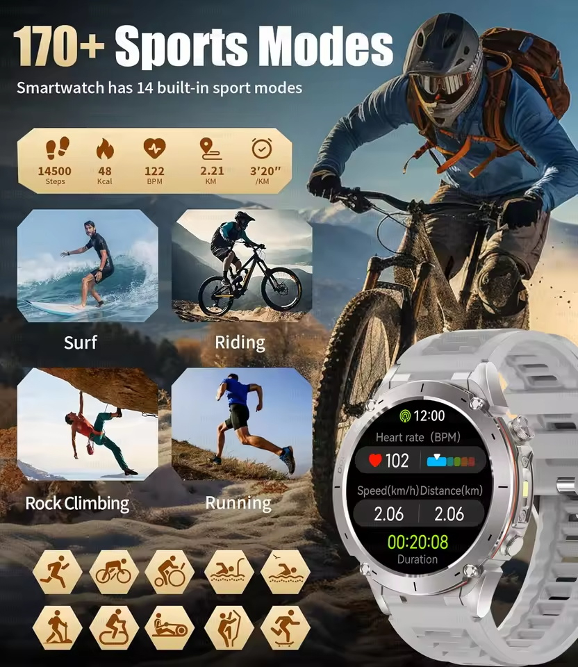 2025 actualizado nuevo deporte - Smartwatch Branded Watches For Men reseña y precio