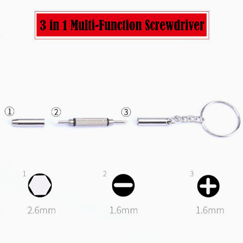Destornillador 3 en 1 para gaf - Watch Tool Repair Kit reseña y precio