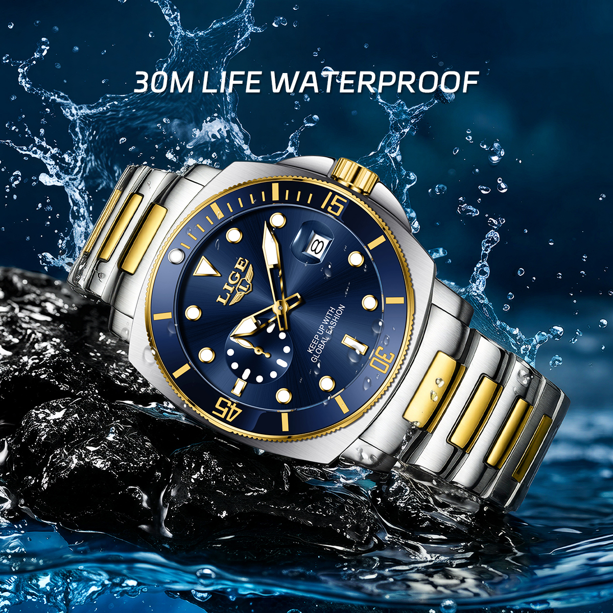 Relojes LIGE 2026 para Hombre  - Smartwatch Branded Watches For Men reseña y precio