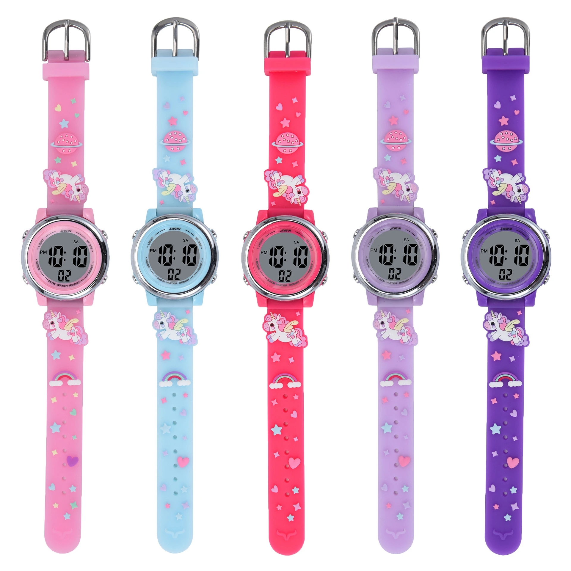 Reloj electrónico LED de dibuj - Smartwatch Pink Watches For Girls reseña y precio