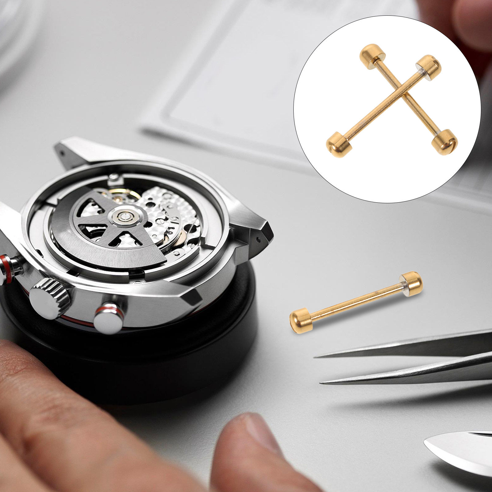 2 piezas de pasador de tubo ro - Replacement Watch Bracelet reseña y precio