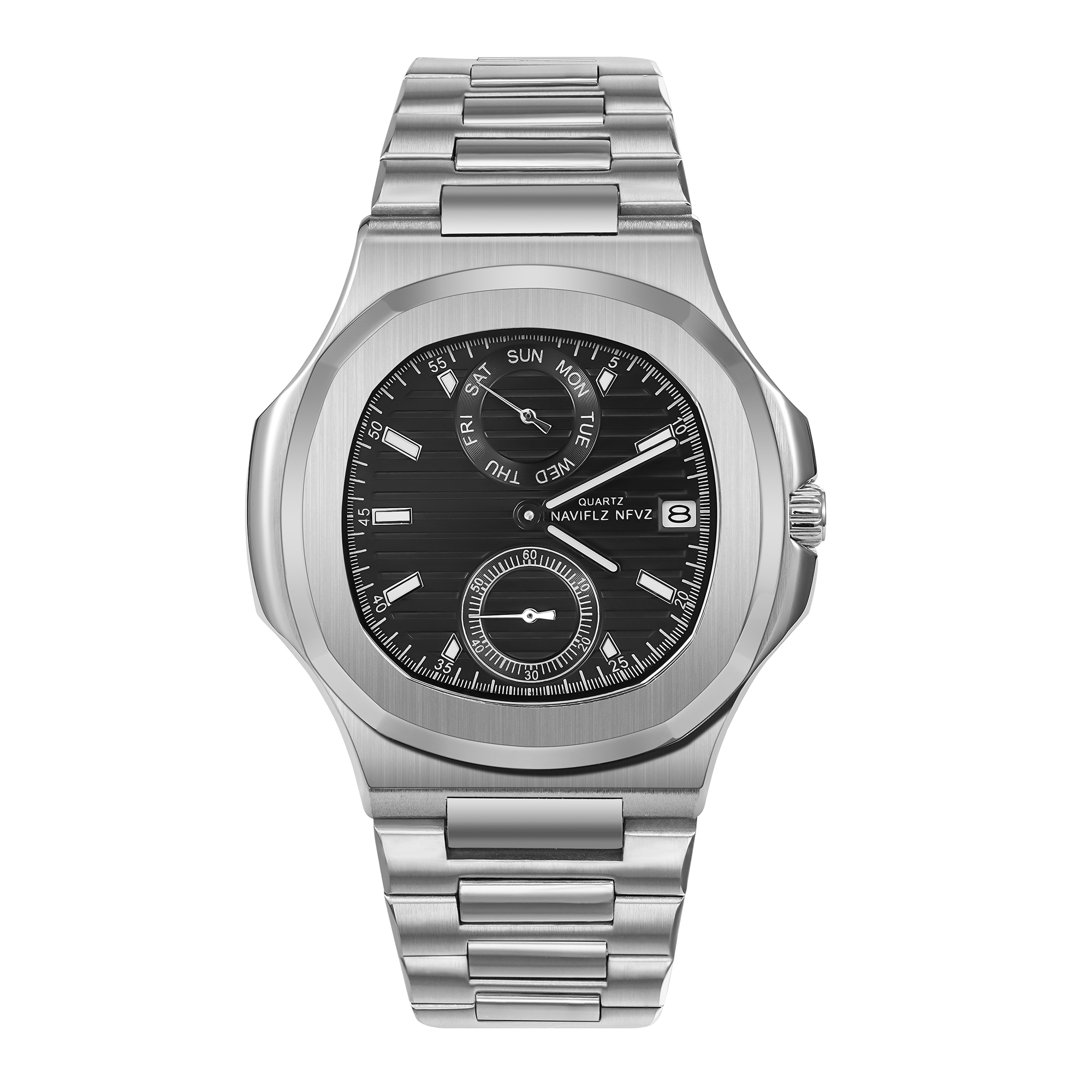 NAVIFLZ NFVZ Reloj de cuarzo d - Smartwatch Branded Watches For Men reseña y precio