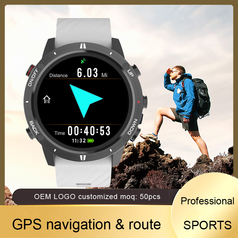 Sunroad-reloj deportivo inteli - Smartwatch Watches For Men With Gps reseña y precio