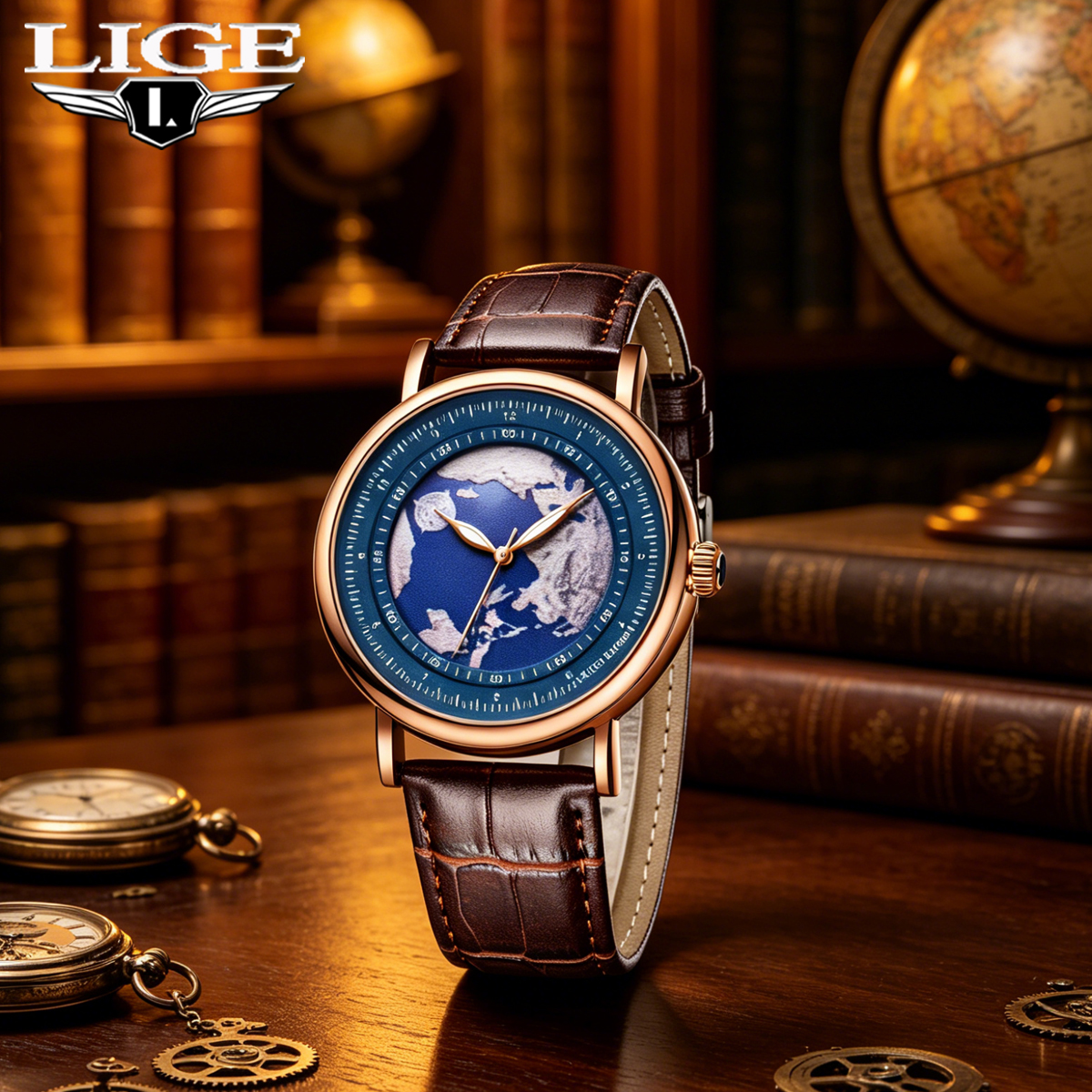 Reloj de pulsera LIGE 2026, nu - Smartwatch Branded Watches For Men reseña y precio