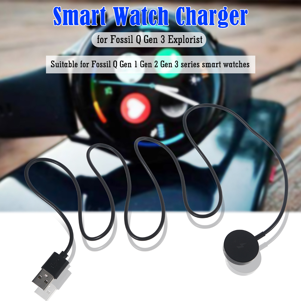 Cable de Carga USB para Reloj, - Fossil Watches Smartwatch Charger reseña y precio