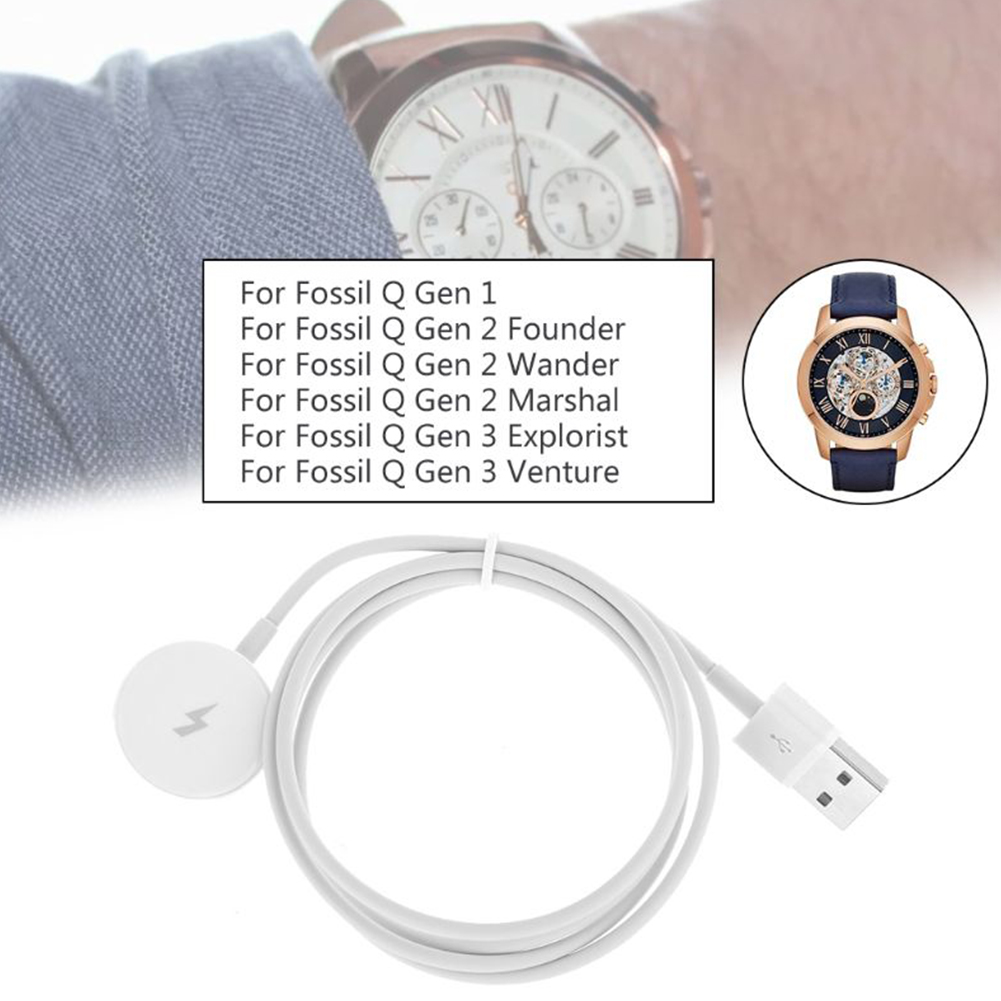 Cable de Carga USB para Reloj, - Fossil Watches Smartwatch Charger reseña y precio