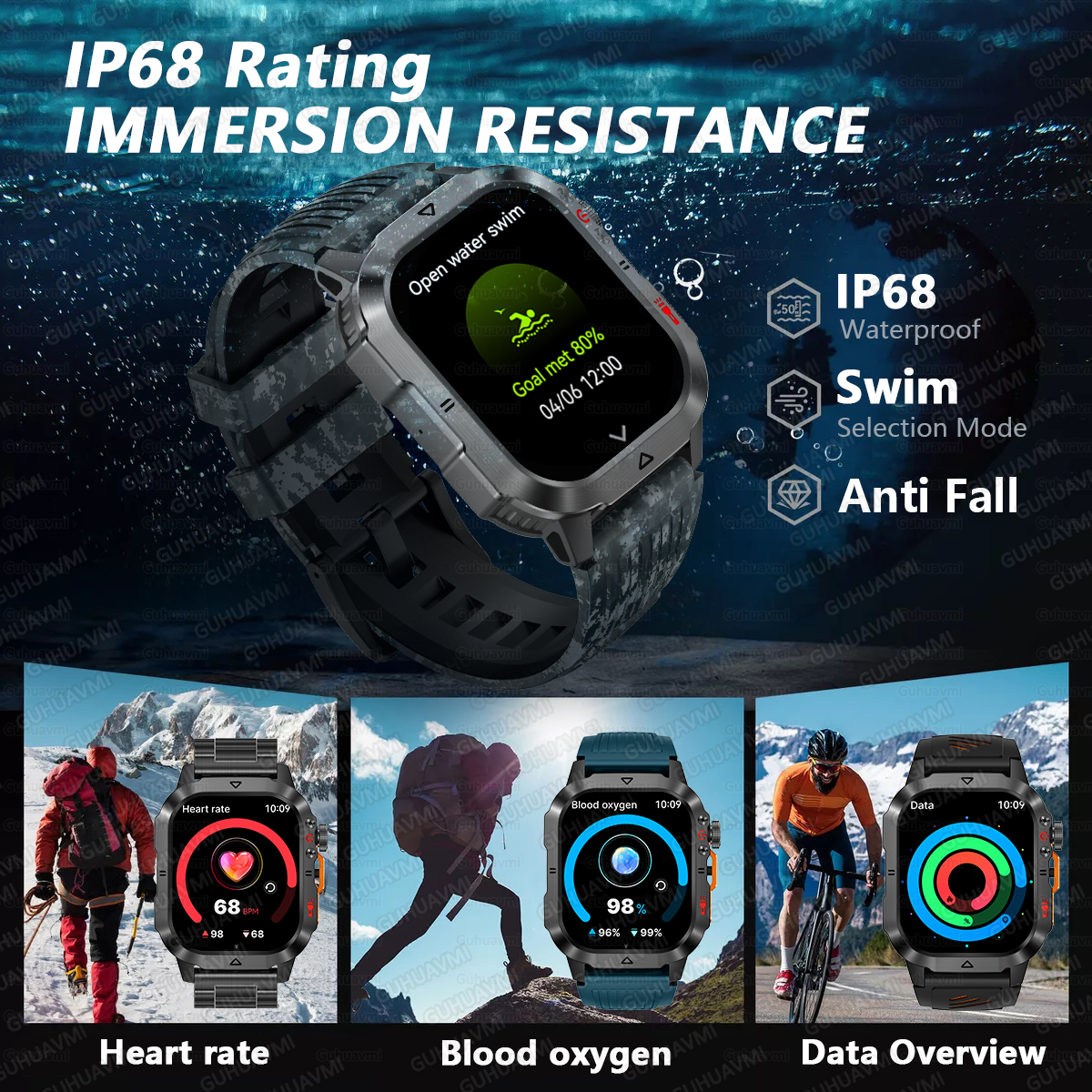 Nuevo reloj inteligente deport - Smartwatch Branded Watches For Men reseña y precio