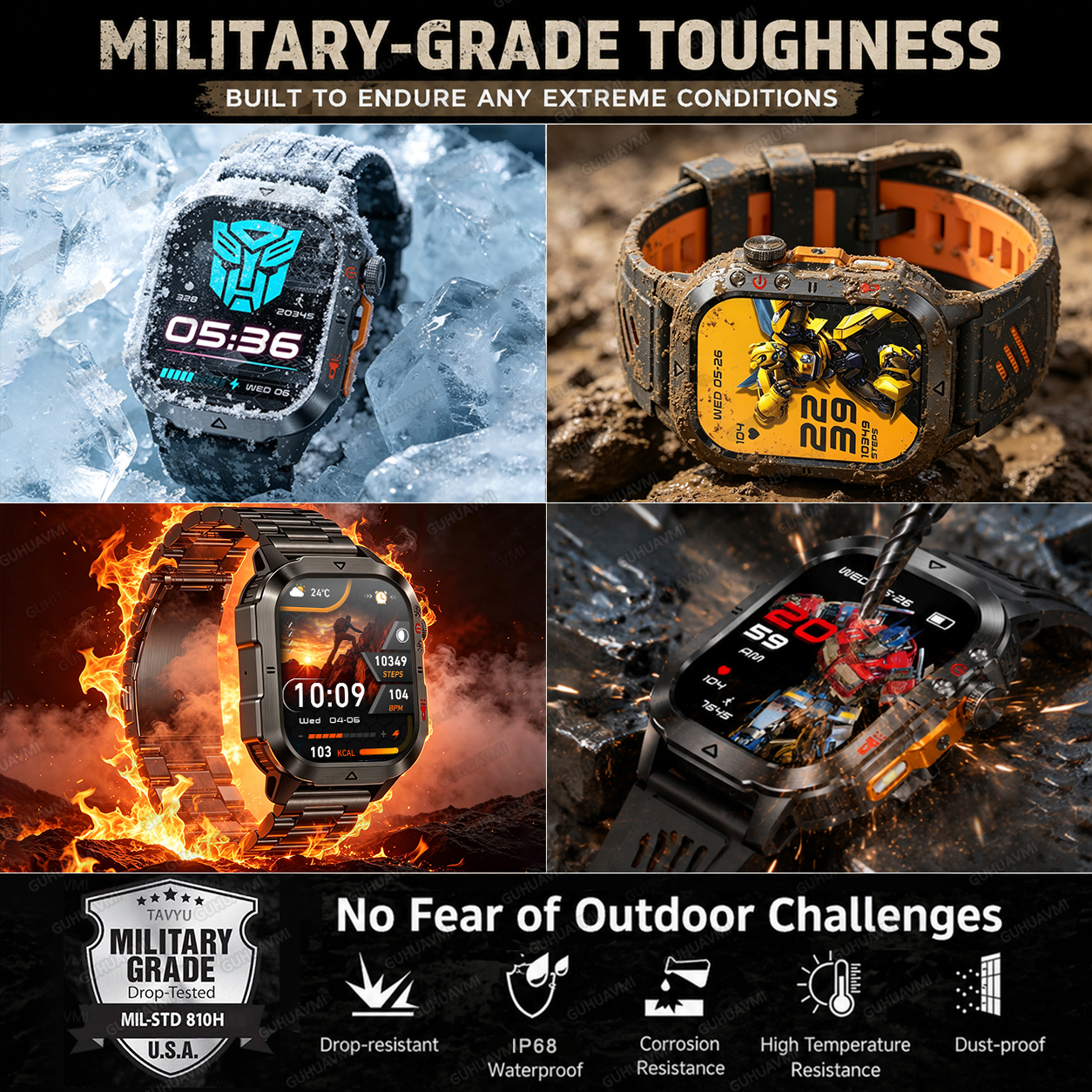 Nuevo reloj inteligente deport - Smartwatch Branded Watches For Men reseña y precio