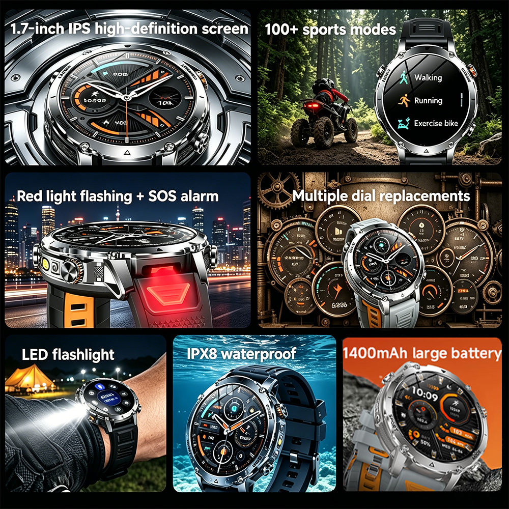 Reloj inteligente deportivo mi - Smartwatch Watches For Men With Gps reseña y precio
