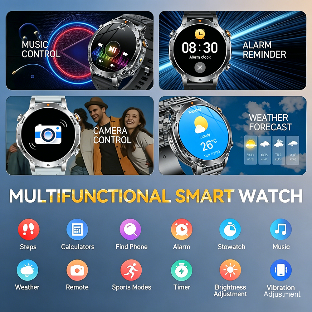 Reloj inteligente deportivo mi - Smartwatch Watches For Men With Gps reseña y precio
